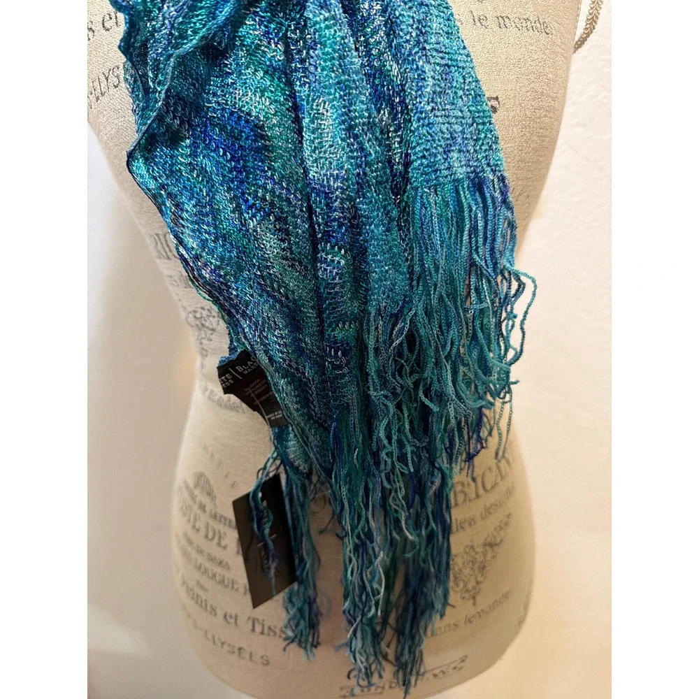 White House Black Market Scarf Lagoon NWT NEW